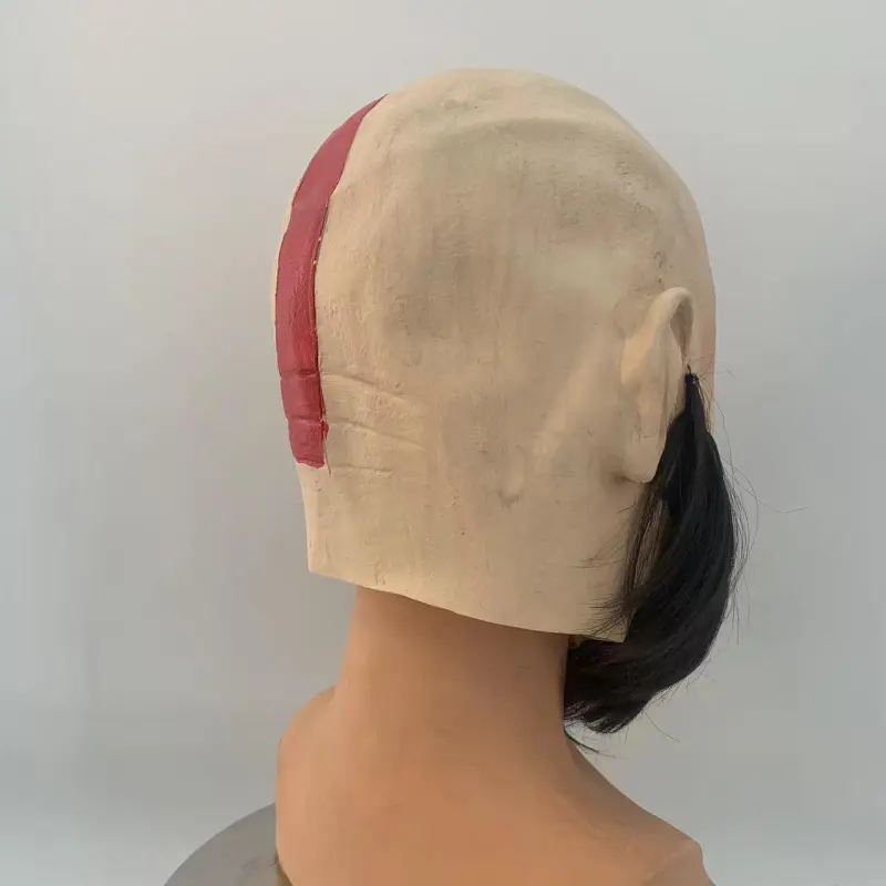 Kratos Mask Game God of War 4  Horror Latex Cosplay Mask with Beard