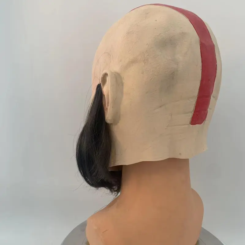 Kratos Mask Game God of War 4  Horror Latex Cosplay Mask with Beard