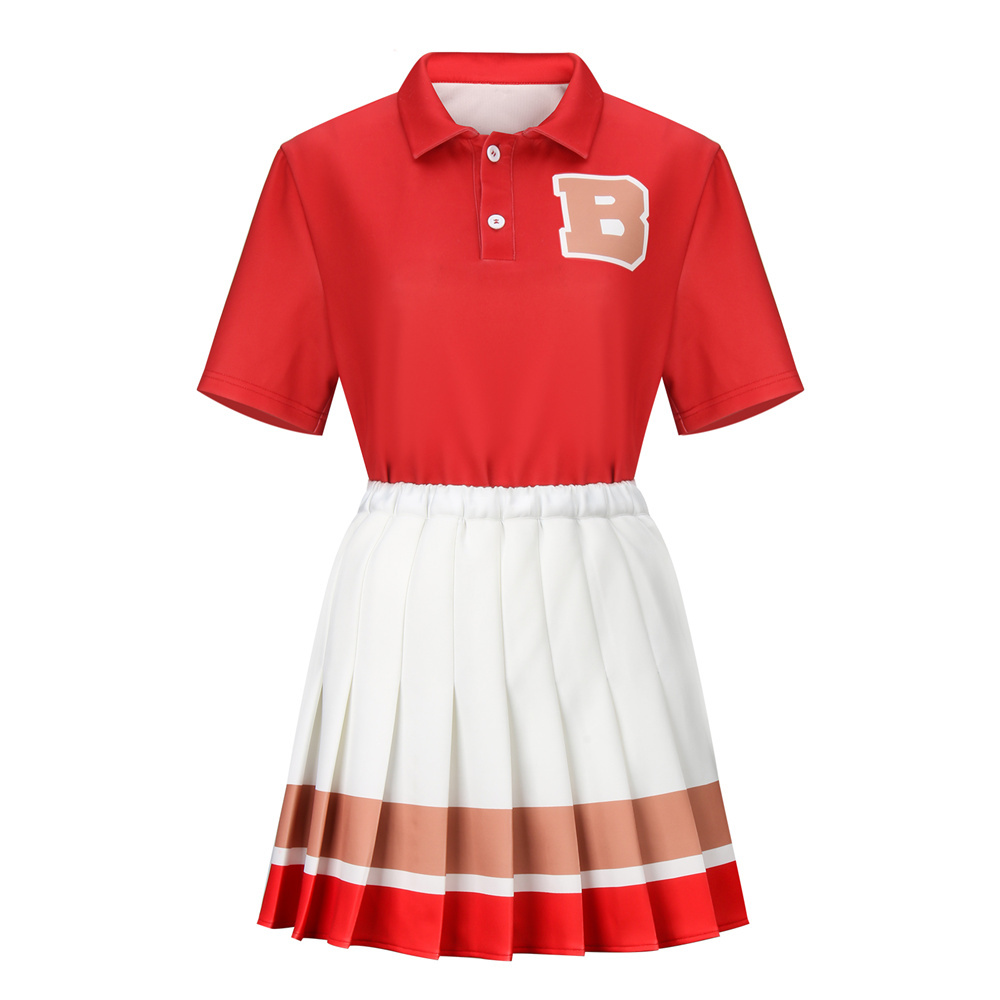 Saved By The Bell Bayside Tigers Cheerleader Uniform In Stock-Takerlama