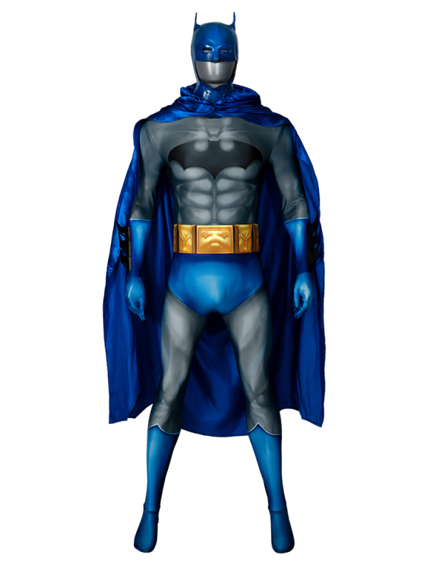 Batman Hush Cosplay Costume Superhero Bodysuit Cloak S M L XL In Stock Takerlama