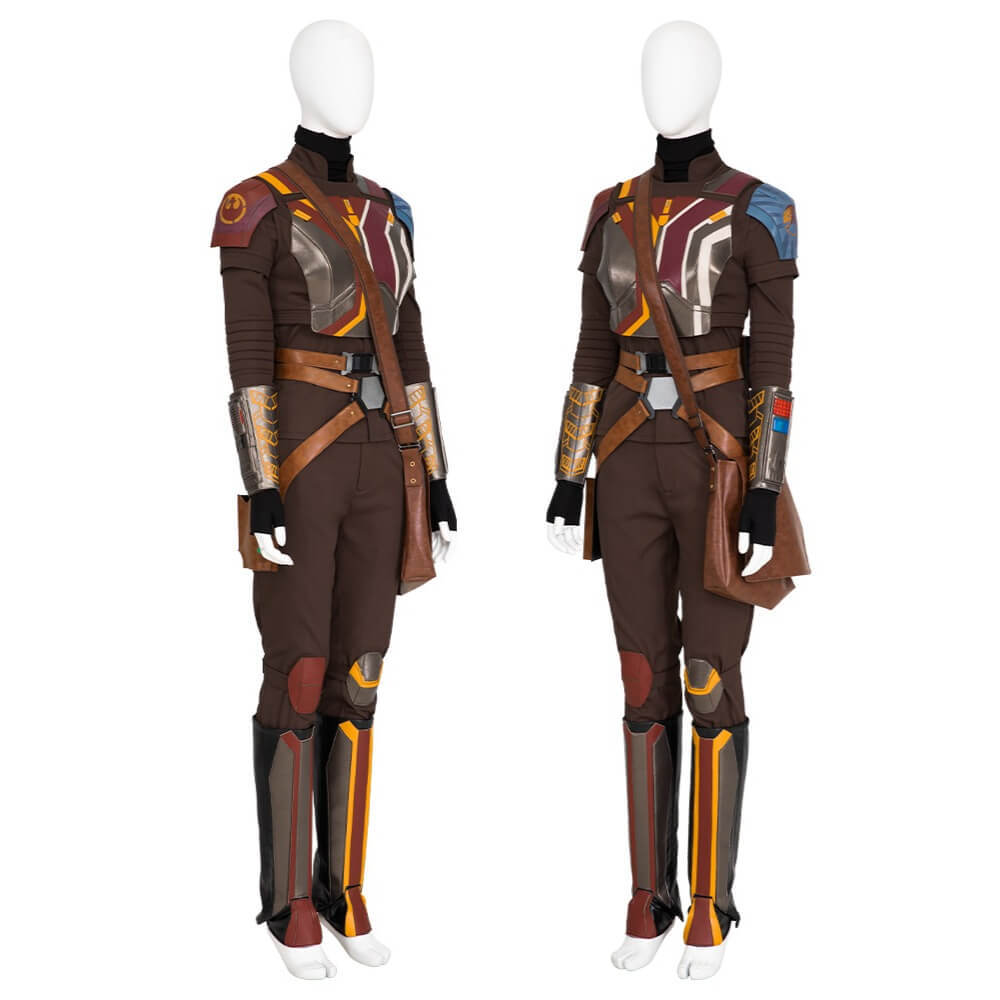 Star Wars Ahsoka Sabine Wren Cosplay Costume Women Battle Suit Takerlama