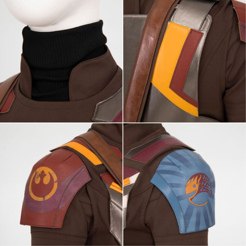 Star Wars Ahsoka Sabine Wren Cosplay Costume Women Battle Suit Takerlama