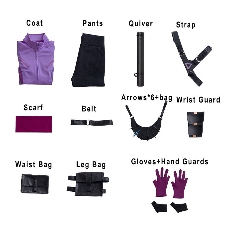 Hawkeye 2021 Kate Bishop Cosplay Costume