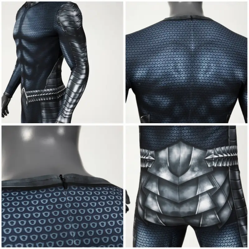 Aquaman and the Lost Kingdom Arthur Curry Cosplay Costume 3D Printed Jumpsuit Takerlama