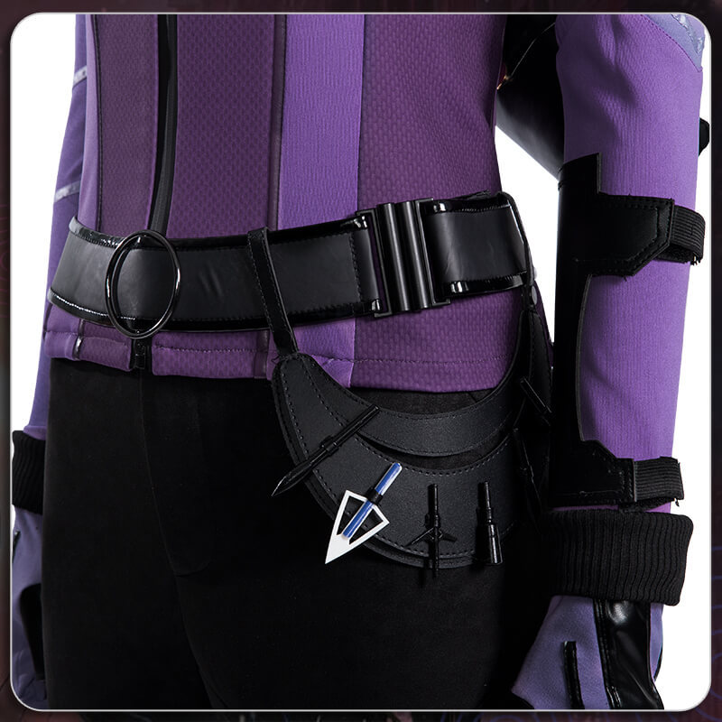 Deluxe Hawkeye Hailee Steinfeld's Kate Bishop Cosplay Costume Takerlama
