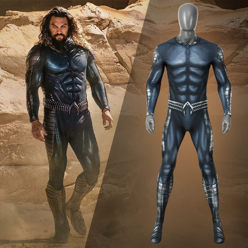 The Lost Kingdom Arthur Curry Cosplay Costume 3D Printed Jumpsuit Takerlama