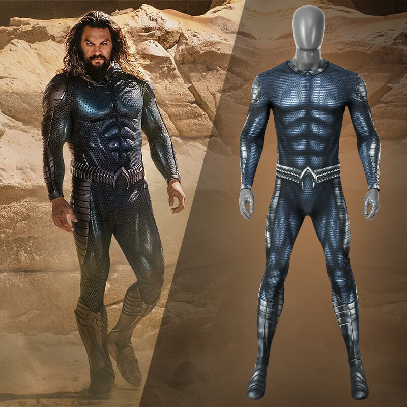 Aquaman and the Lost Kingdom Arthur Curry Cosplay Costume 3D Printed Jumpsuit Takerlama