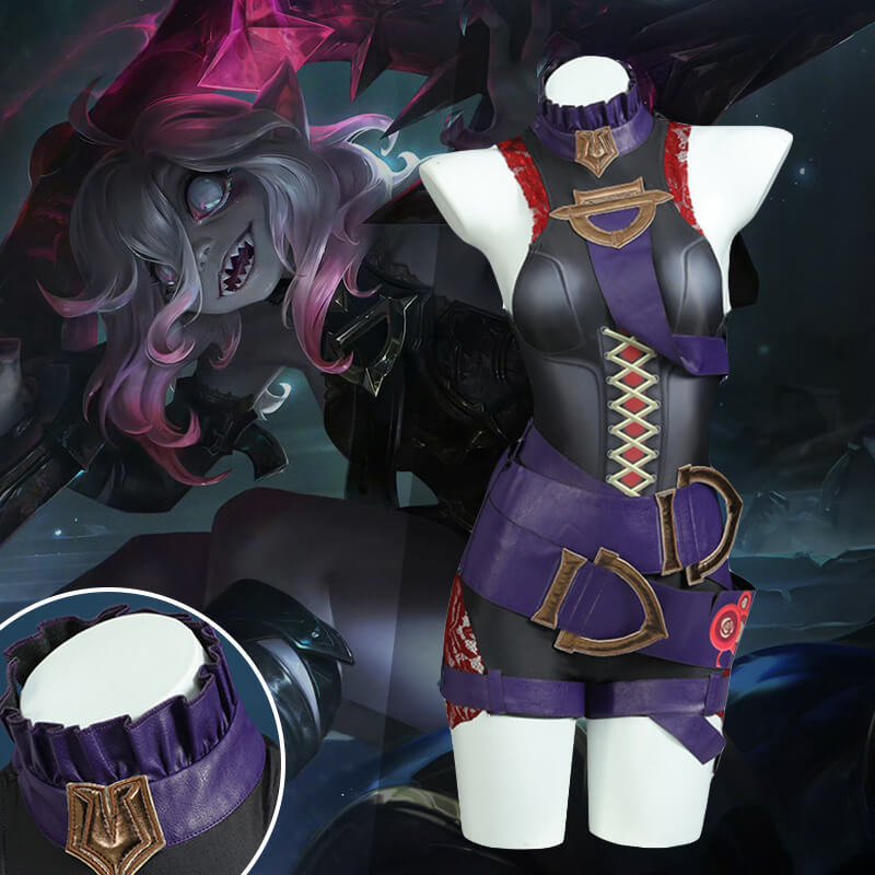 Street Demon Briar Cosplay Costume League of Legends LOL Outfits Takerlama