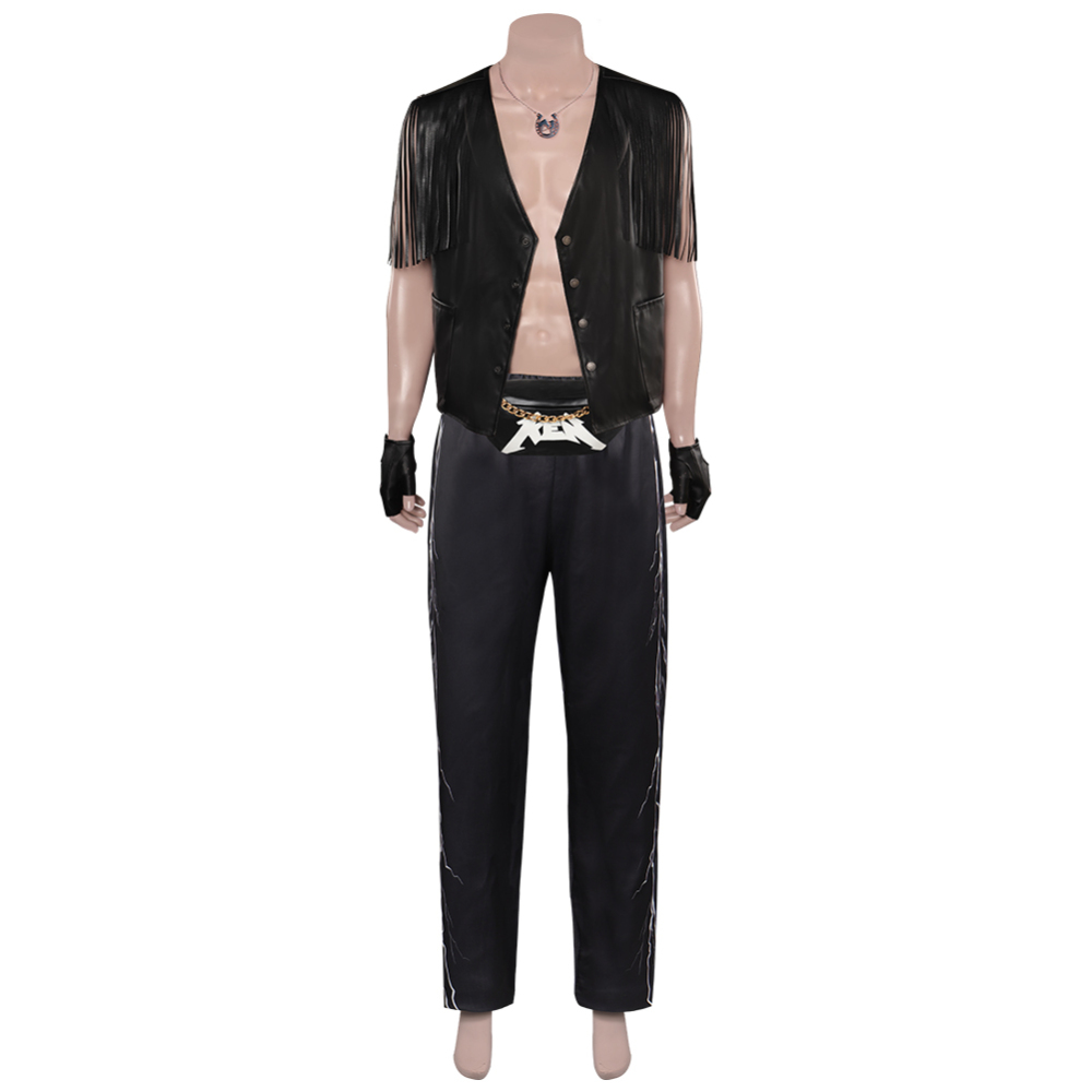 Adult Rebel Rocker Ken Biker Costume Retro Outfits Takerlama