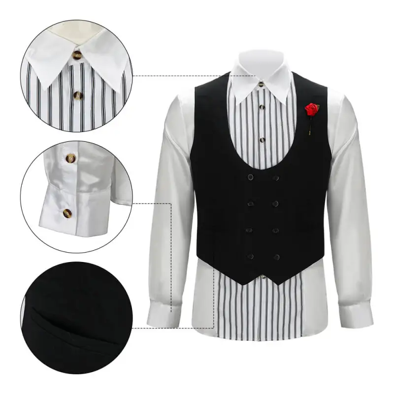 Tom Blyth The Hunger Games 2023 Black Vest Takerlama