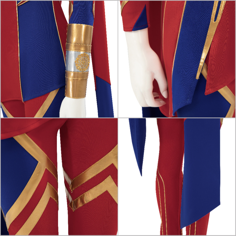 The Marvels Ms. Marvel Kamala Khan Cosplay Costume Boots Takerlama