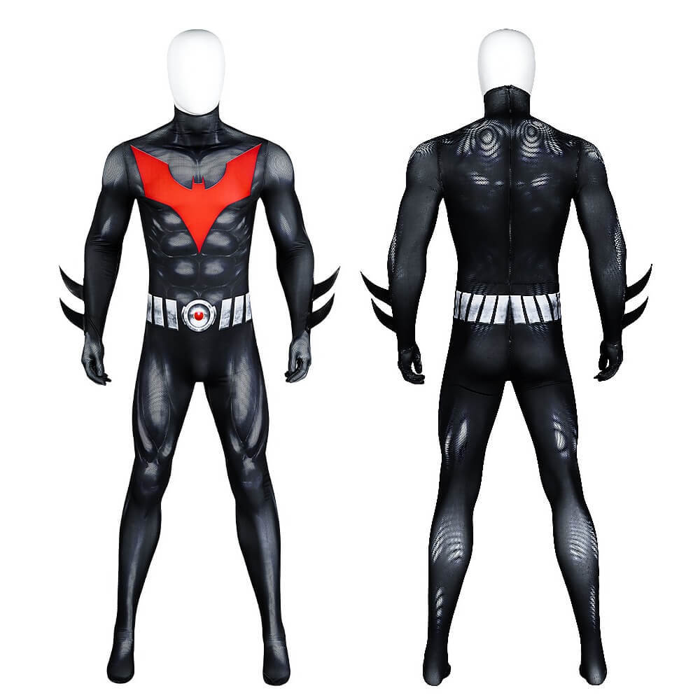 DC Batman Beyond Cosplay Costume Bruce Wayne Jumpsuit-Batman of the Future
