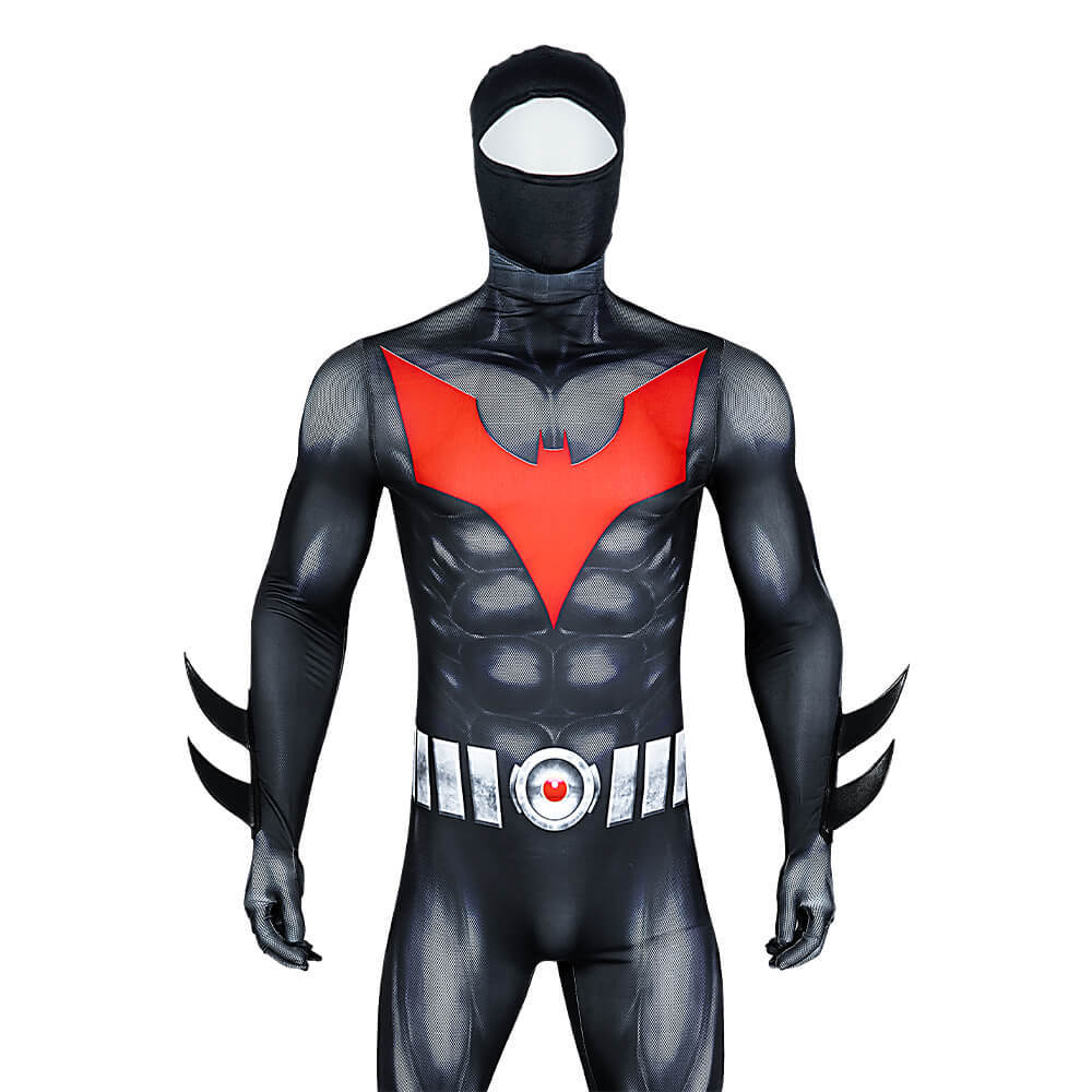 DC Batman Beyond Cosplay Costume Bruce Wayne Jumpsuit-Batman of the Future