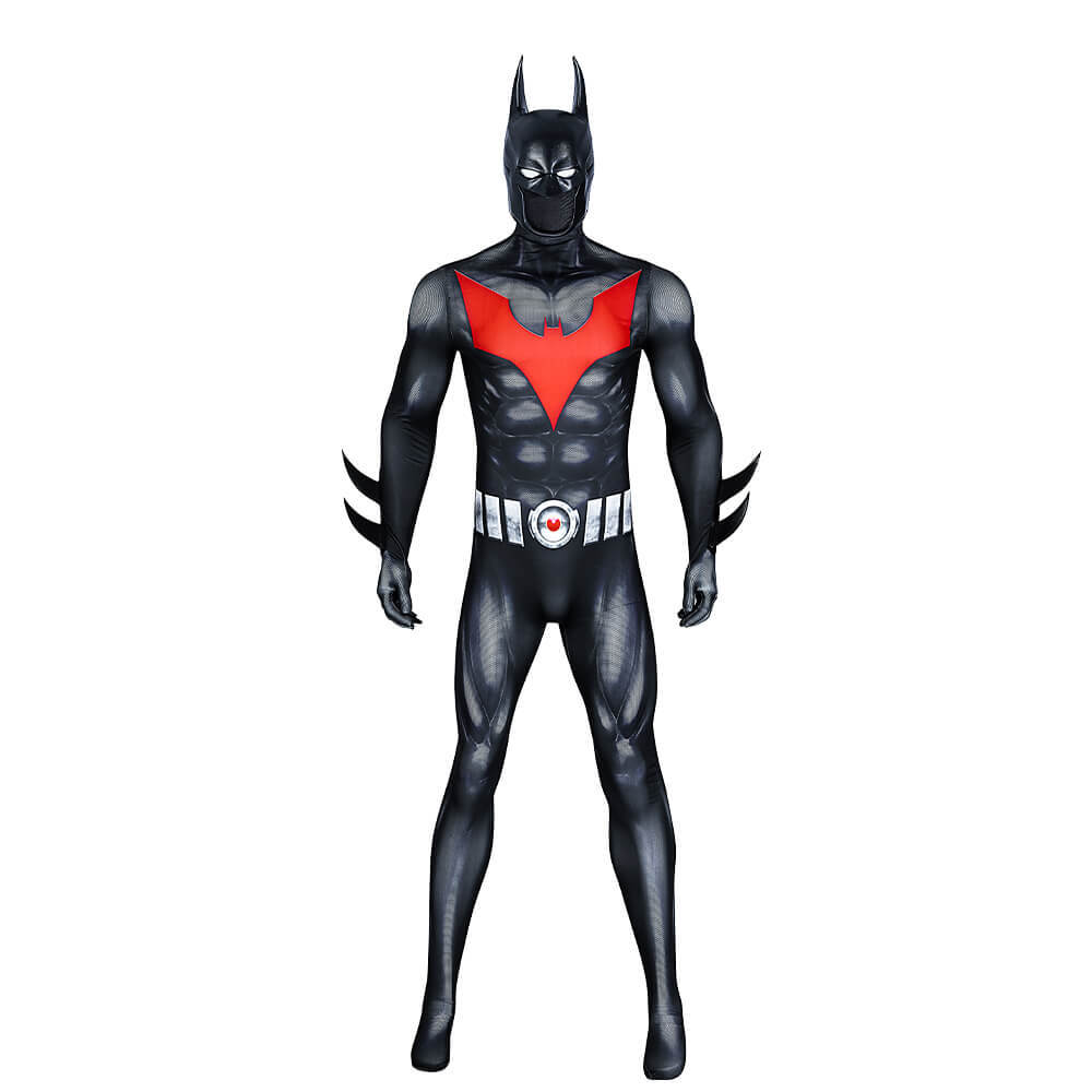 DC Batman Beyond Cosplay Costume Bruce Wayne Jumpsuit-Batman of the Future