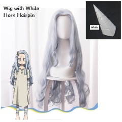 Wig With White Horns