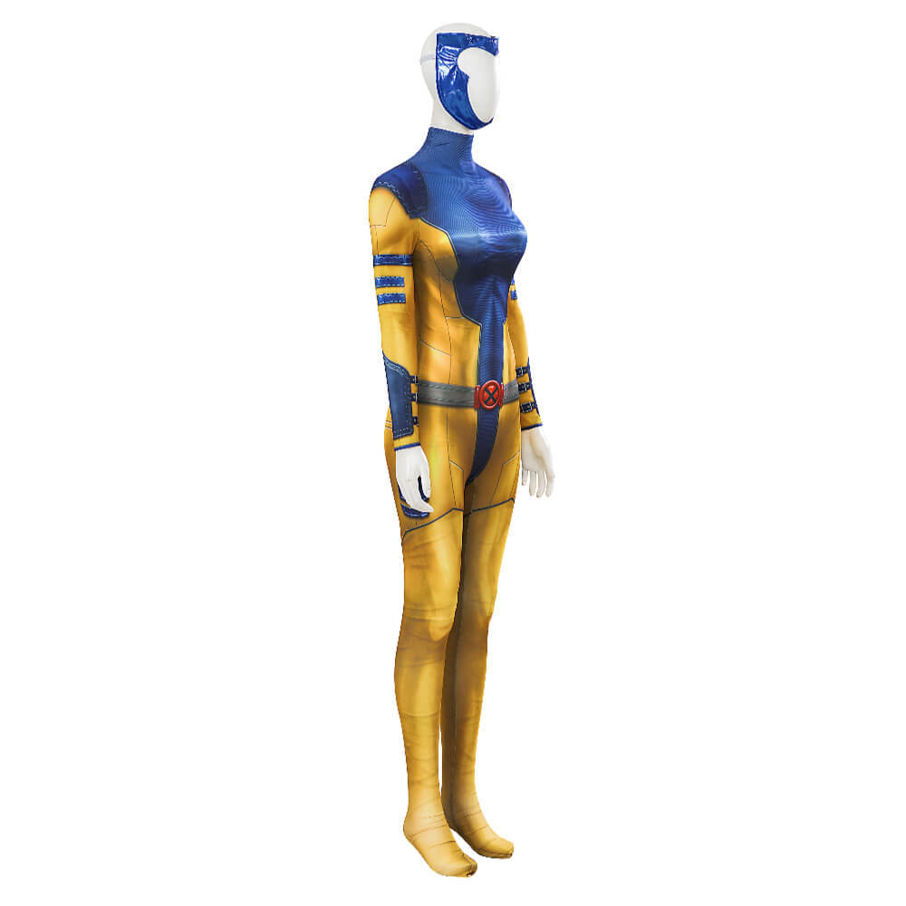 X-Men Marvel Girl Jean Elaine Grey Costume Phoenix Cosplay Bodysuit Takerlama
