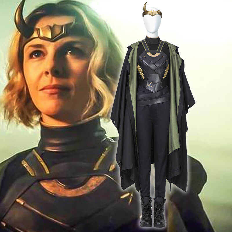 Marvel Lady Loki Sylvie Lushton Cosplay Costume The Variant Battle Suit Takerlama