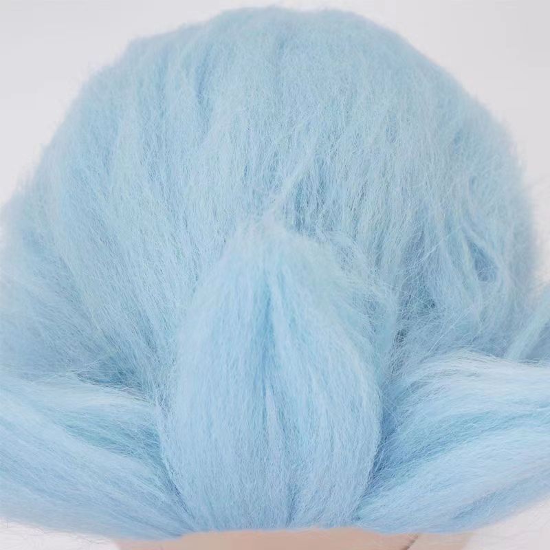 Rick and Morty Rick Sanchez Cosplay Wig Blue Hair for Adults Takerlama