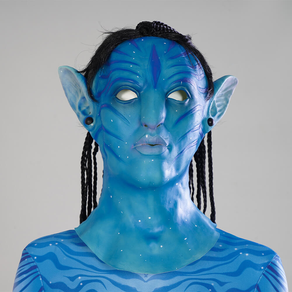 Avatar 2 Neytiri Cosplay Costume Jumpsuit Mask Women Takerlama
