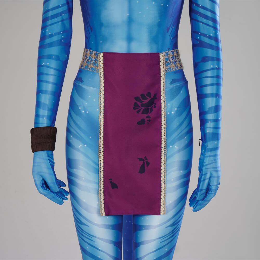 Avatar 2 Neytiri Cosplay Costume Jumpsuit Mask Women Takerlama