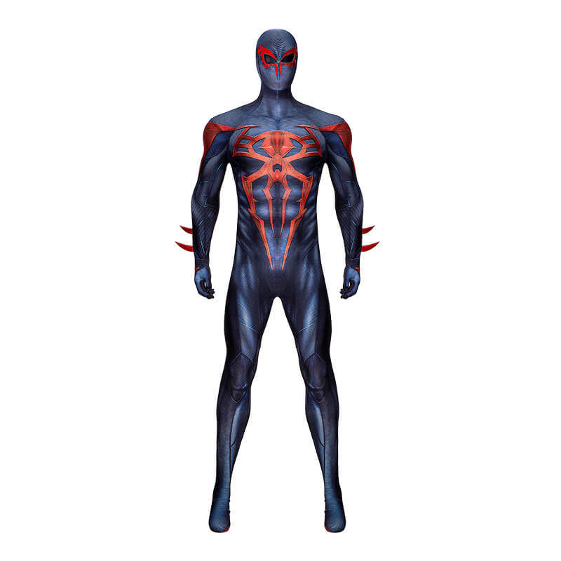 Spider-Man 2099 Costume Marvel Comics Miguel O'Hara Cosplay Jumpsuit Takerlama