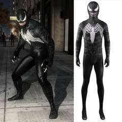 Venom 3 Eddie Brock Cosplay Costume Tom Hardy Jumpsuit Mask Untitled Venom Sequel (2024) Takerlama