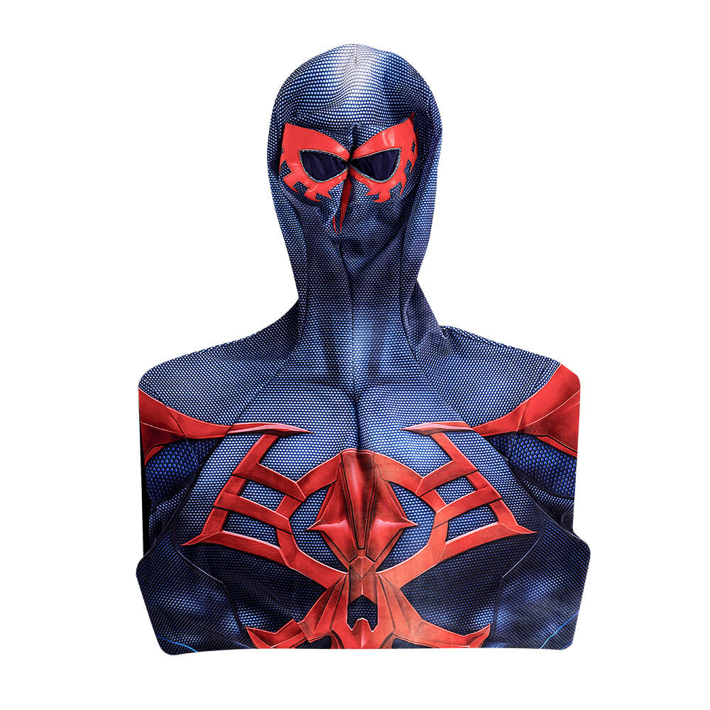 Spider-Man 2099 Costume Marvel Comics Miguel O'Hara Cosplay Jumpsuit Takerlama