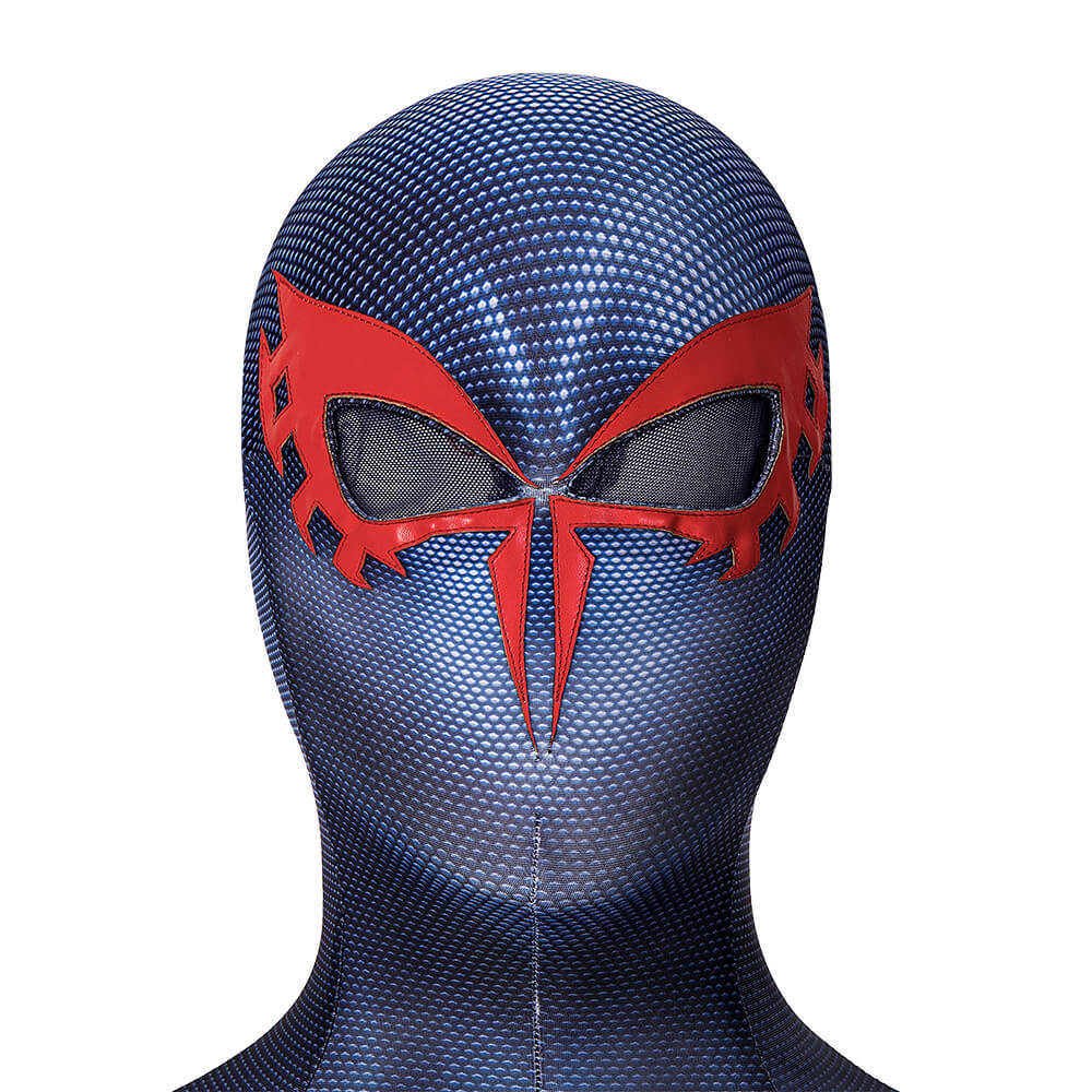 Spider-Man 2099 Costume Marvel Comics Miguel O'Hara Cosplay Jumpsuit Takerlama