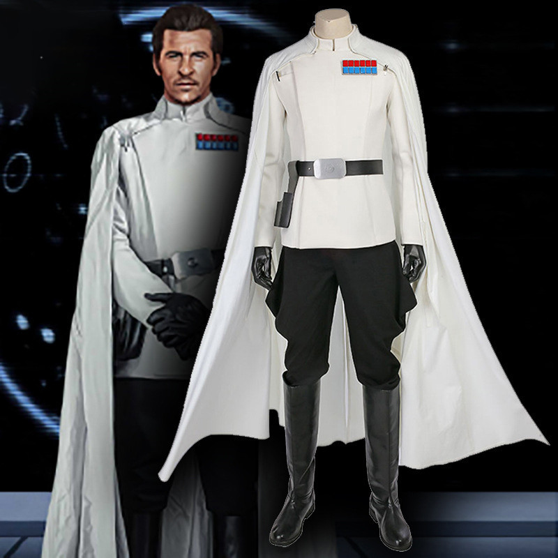 Orson Krennic Costume Rogue One: A Star Wars Story White Cosplay Outfits XS S M XL 3XL In Stock Takerlama