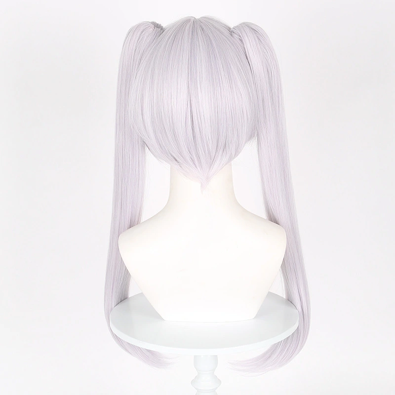 Frieren Beyond Journey`s End Frieren Cosplay Wig Elf Ears Sousou no Frieren Silver Hair Takerlama