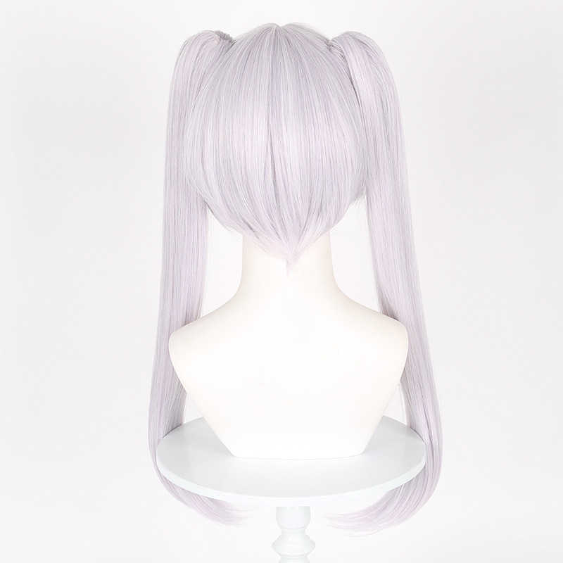 Frieren Beyond Journey`s End Frieren Cosplay Wig Elf Ears Sousou no Frieren Silver Hair Takerlama