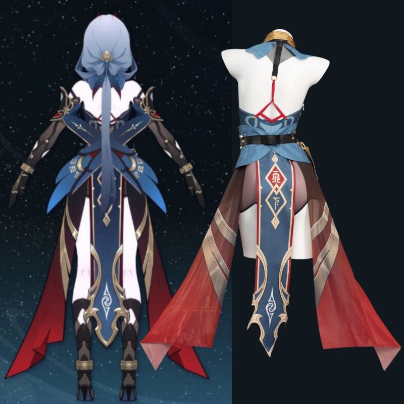 Deluxe Honkai Star Rail Hanya Cosplay Costume Takerlama