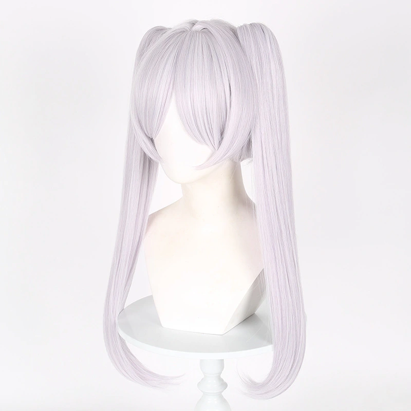 Frieren Beyond Journey`s End Frieren Cosplay Wig Elf Ears Sousou no Frieren Silver Hair Takerlama