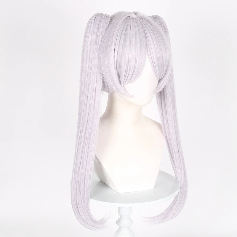 Frieren Beyond Journey`s End Frieren Cosplay Wig Elf Ears Sousou no Frieren Silver Hair Takerlama