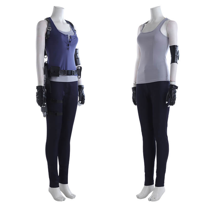 Jill Valentine Cosplay Costume Resident Evil 3 Remake Takerlama