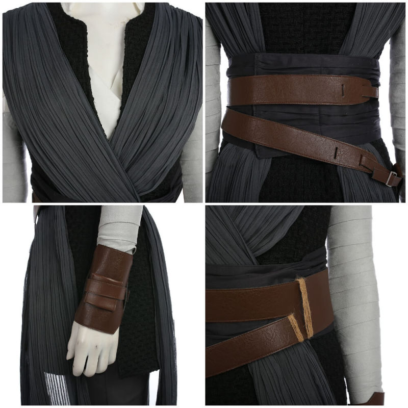 Star Wars The Last Jedi Deluxe Rey Costume for Women Takerlama