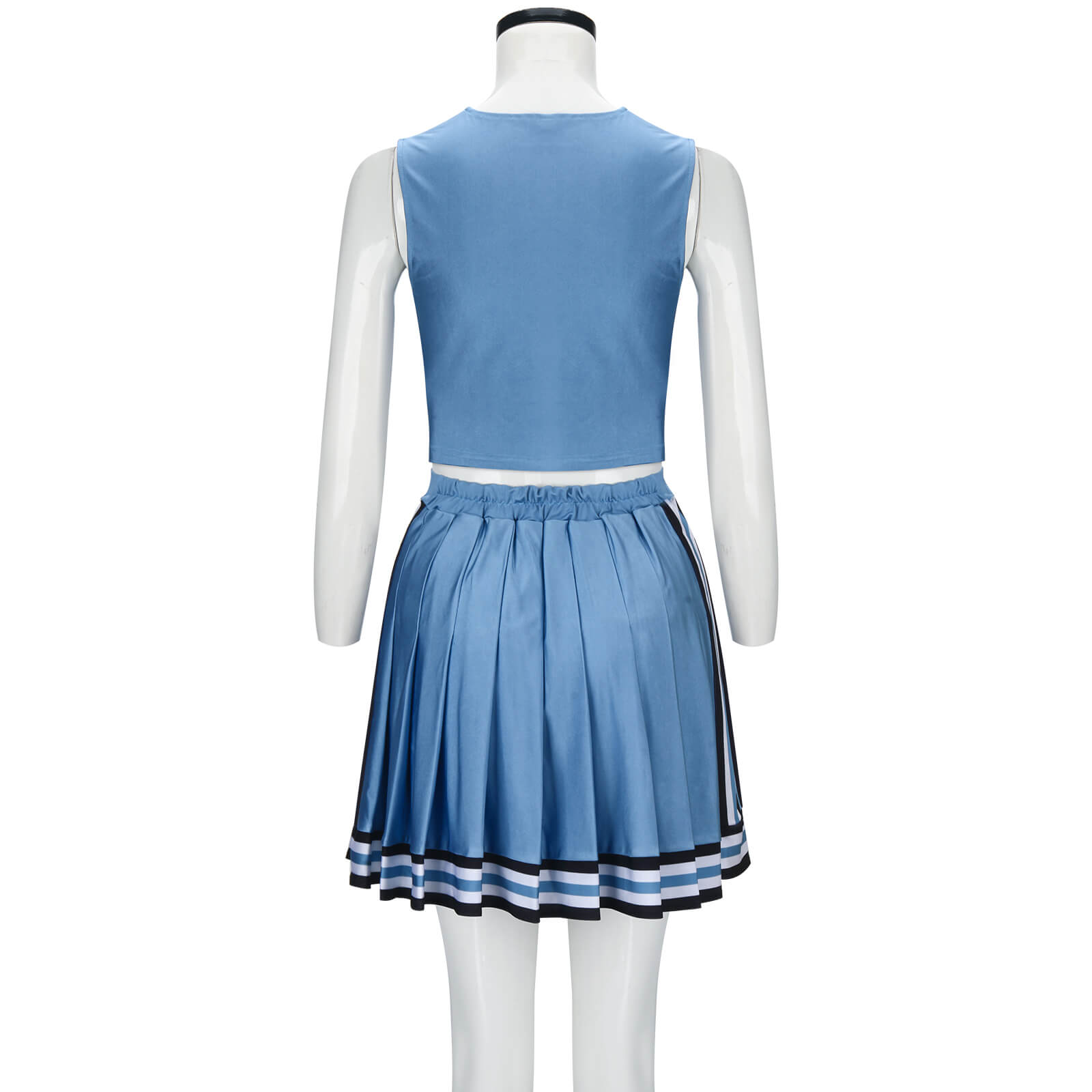 Light blue cheer skirt best sale