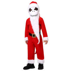 Child Jack Skellington Santa Costume The Nightmare Before Christmas Takerlama