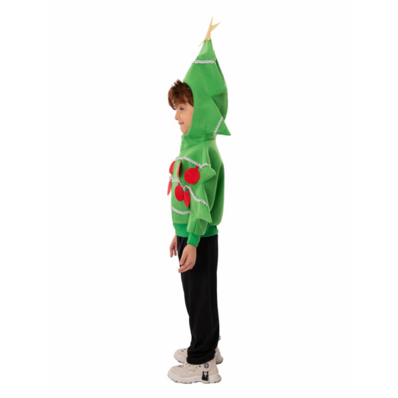 Christmas Tree Jacket X-Mas Party Cosplay Costume For Boys Takerlama