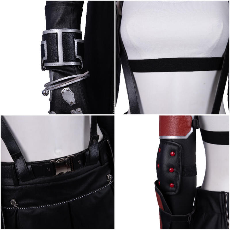 Deluxe Final Fantasy VII Remake Tifa Lockhart Cosplay Costume Takerlama