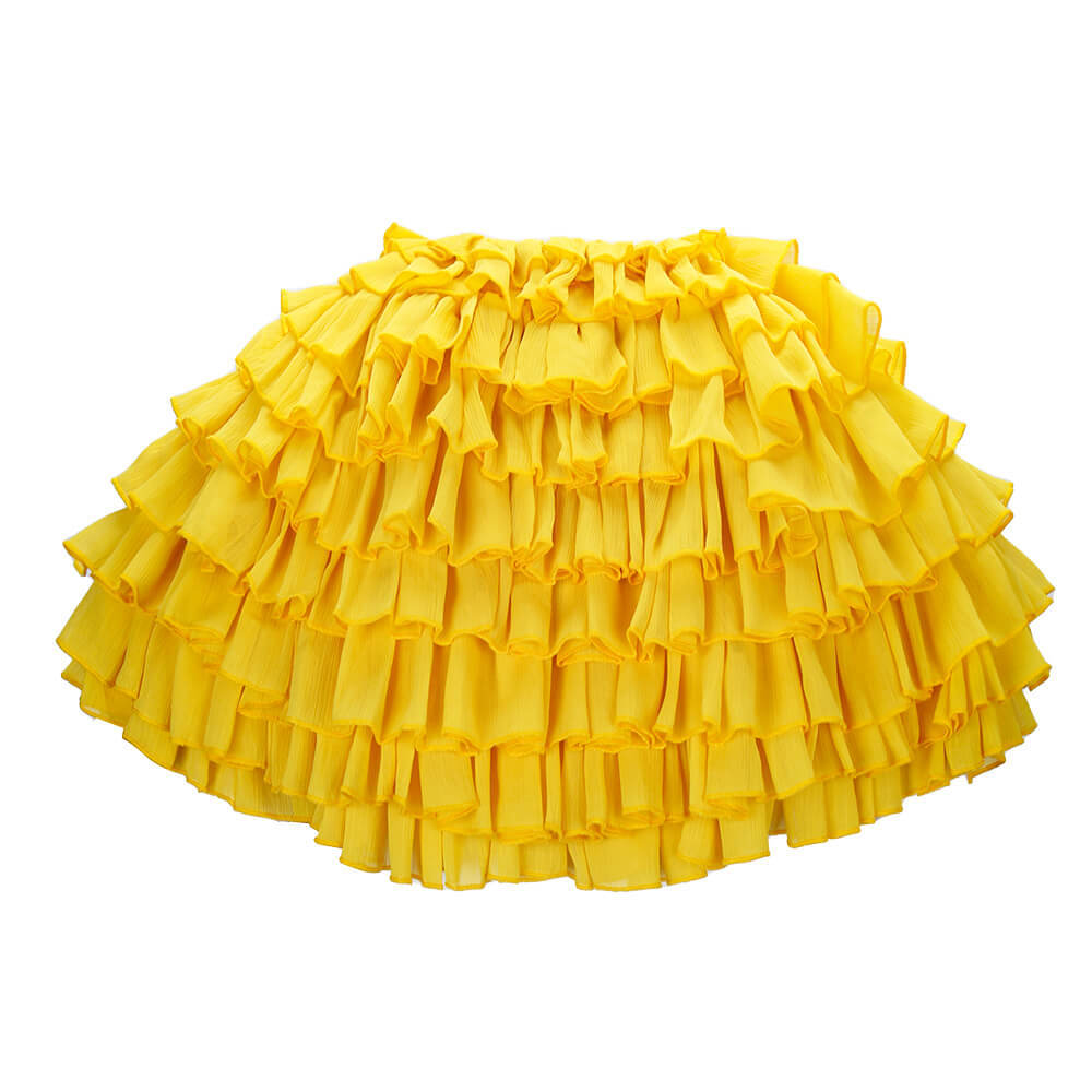 Poor Things Bella Baxter Yellow Cape Cosplay Costume Takerlama