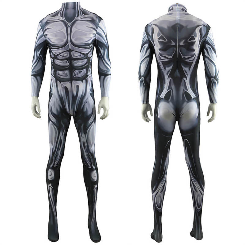 Marvel Silver Surfer Cosplay Costume Superhero Bodysuit Adults Kids Takerlama