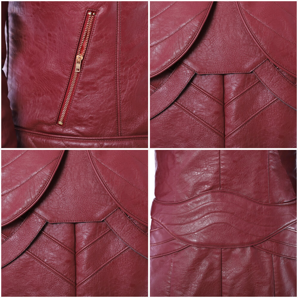 Devil May Cry V DMC5 Dante Aged Outfit Leather Cosplay Costume Takerlama