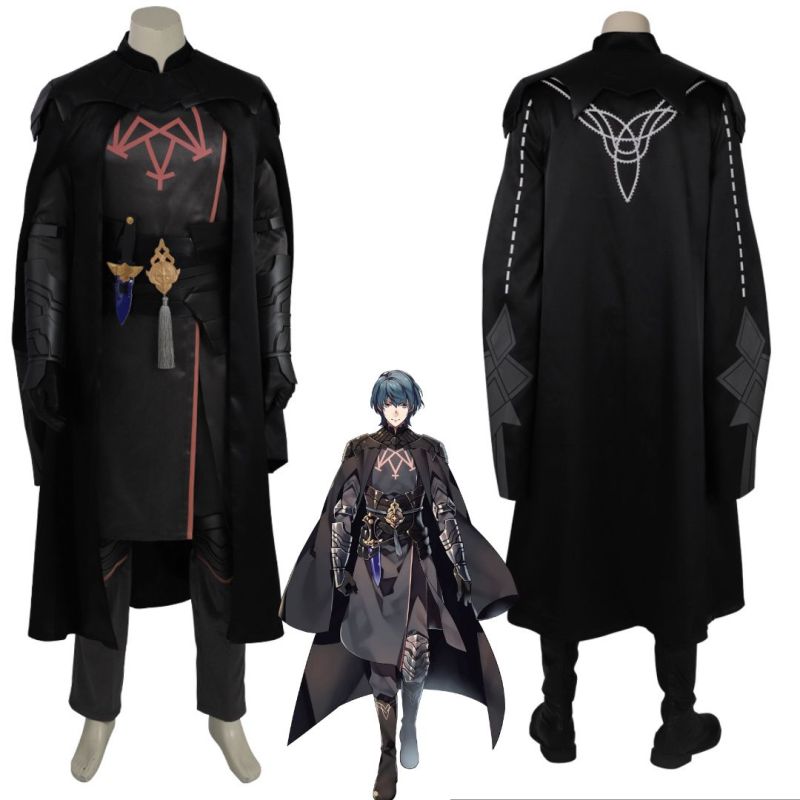 Byleth Eisner Cosplay Costume Deluxe Fire Emblem Three Houses Male Outfit Takerlama