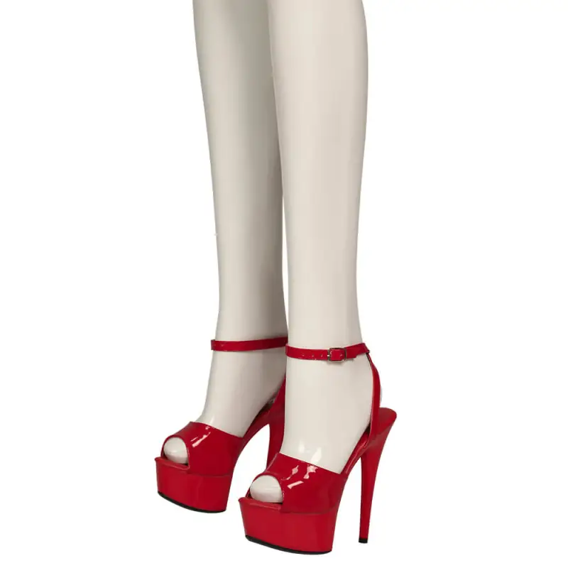 Love Actually Christmas Cosplay Costume Red Velvet Retro Party Dress Takerlama