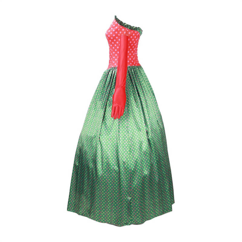 Martha May Whovier Dress Christmas Cosplay Costume How the Grinch Stole Christmas Takerlama