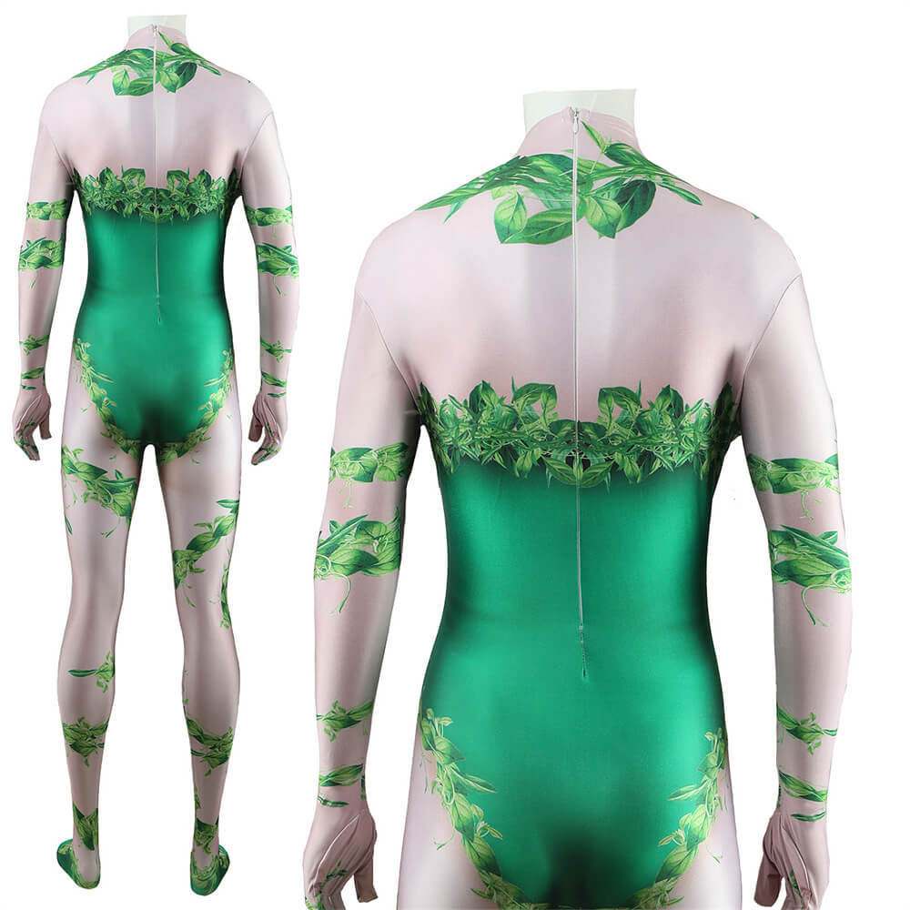 Batman Hush Poison Ivy Cosplay Costume DC Comic Zentai Suit Adults Kids Takerlama