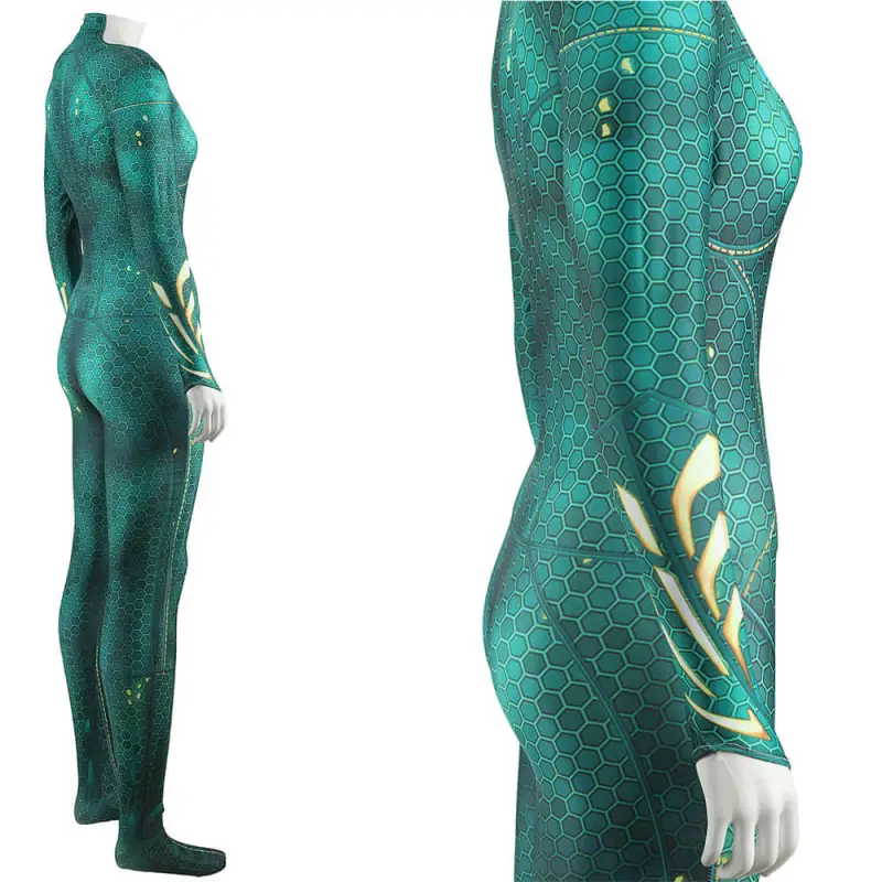 Aquaman and the Lost Kingdom Queen Mera Cosplay Costume Adults Kids Takerlama