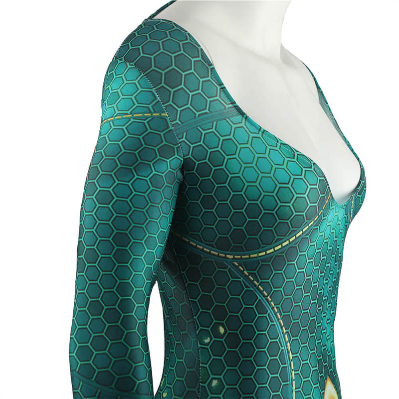 Aquaman and the Lost Kingdom Queen Mera Cosplay Costume Adults Kids Takerlama