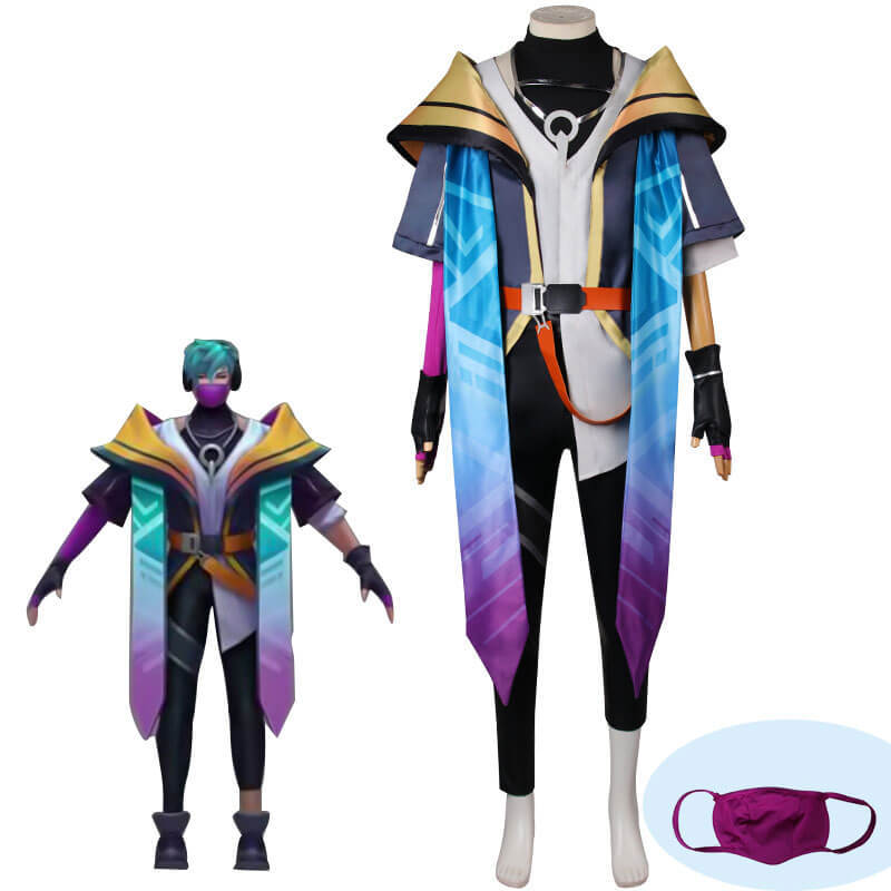 League of Legends Heartsteel Aphelios Cosplay Costume LOL Takerlama